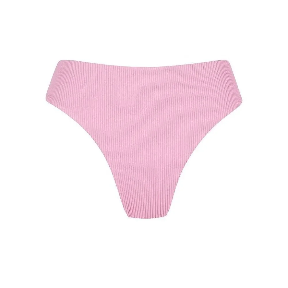 NWT Charlie‎ Holiday PAROS BRIEF in Punch Pink Size Small
